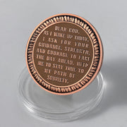 Sea Surface Meditation Sobriety Coin