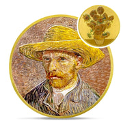 Artsy Van Gogh Sunflowers Coin