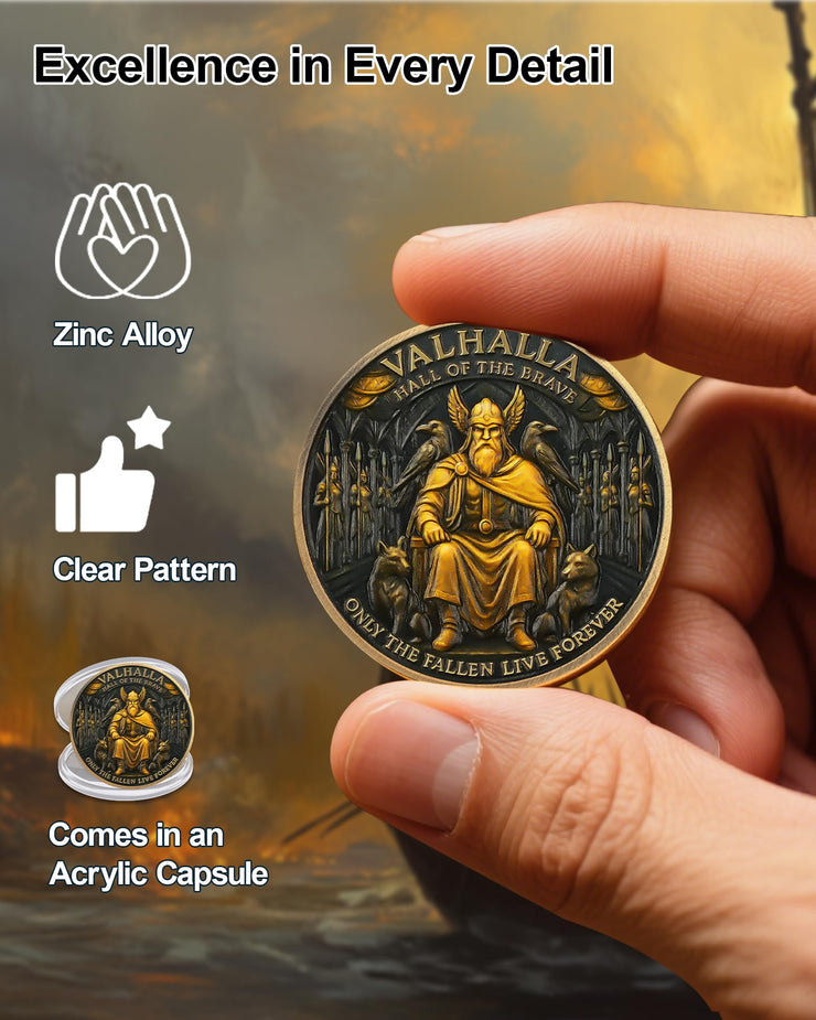 Viking Valhalla Challenge Coin