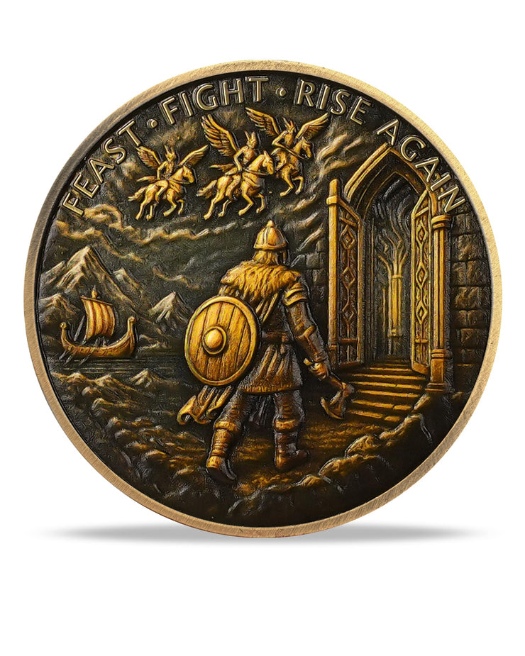 Viking Valhalla Challenge Coin