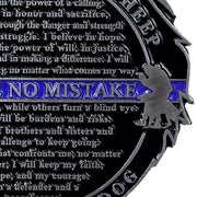 Police May Walk Among The Sheep But Make No Mistake I Am The Sheepdog Challenge Coin