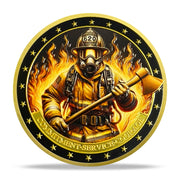 Firefighters Challenge Coin (Fire Rescue)
