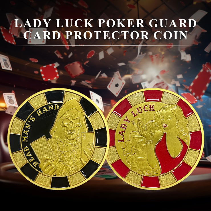 Lady Luck Poker Guard Coin