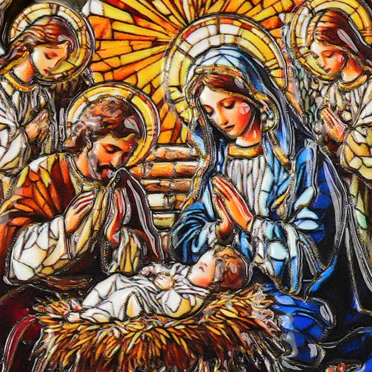 Nativity Scene Religious Coin: Gift & Inspire