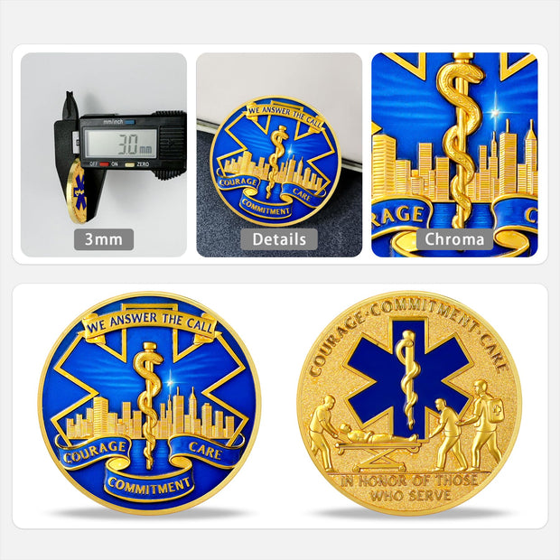 Caduceus EMS Challenge Coin