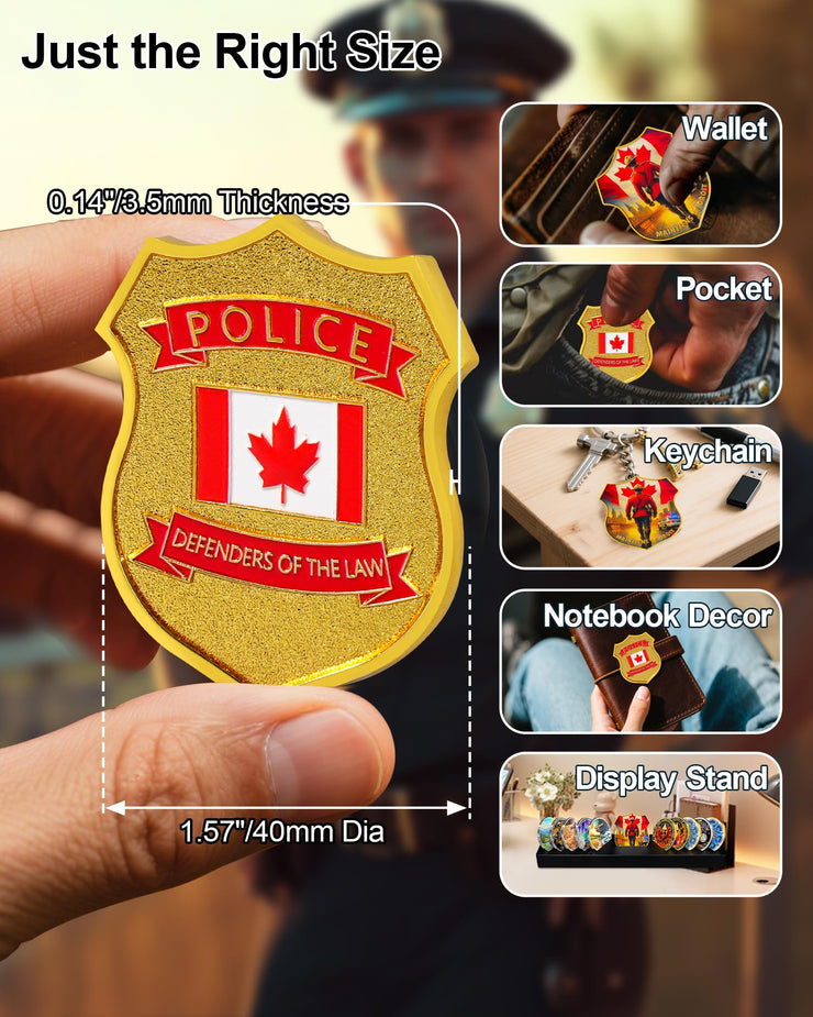 Canadian Police Challenge Coin
