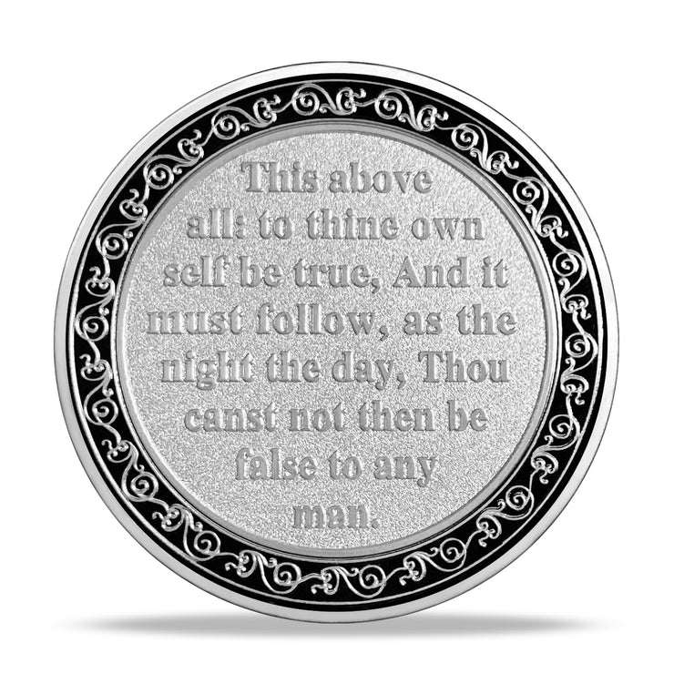Inspirational to Thine Own Self Encouragement Coin