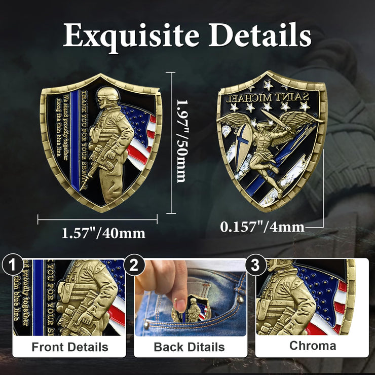 St. Michael Law Enforcement Challenge Coin