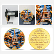 Eiffel Tower Sobriety Coin