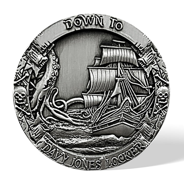 A Pirate's Life Davy Jones' Locker Coin