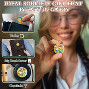 Beauty & Courage Mermaid 1-3 Year Sobriety Coin