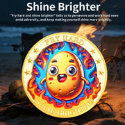 Fry Hard Potato Inspirational Challenge Coin