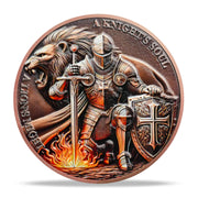 Knight and Lion Challenge Coin