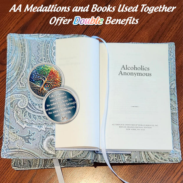 Original Growth Tree of Life Sobriety Coin