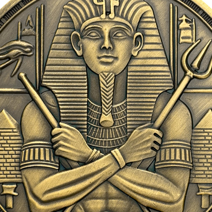 Anubis and Ancient Egyptian Religious Coin