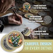 Lily of The Valley Sobriety Coins