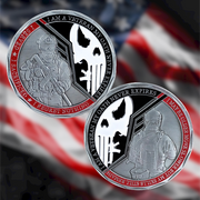 Veterans Oath Challenge Coin Served Never Expired Medallion Gift