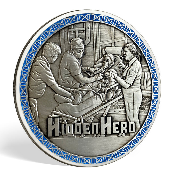 Hidden Hero EMS Challenge Coin