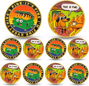 This is Fine Mini Dumpster Fire Challenge Coin