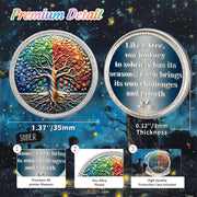 Original Growth Tree of Life Sobriety Coin