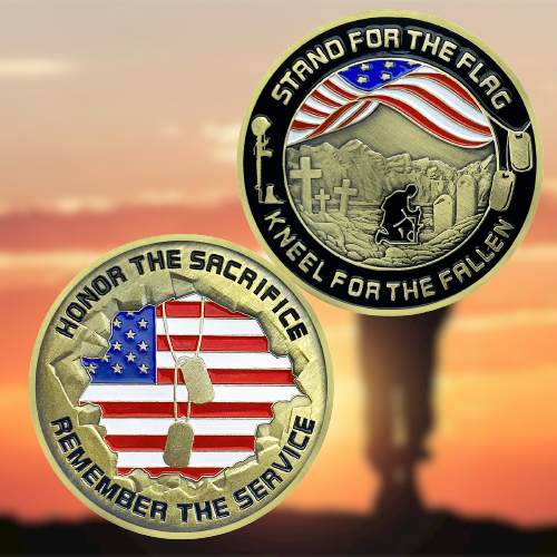 Retired Veteran Challenges Coin Gifts