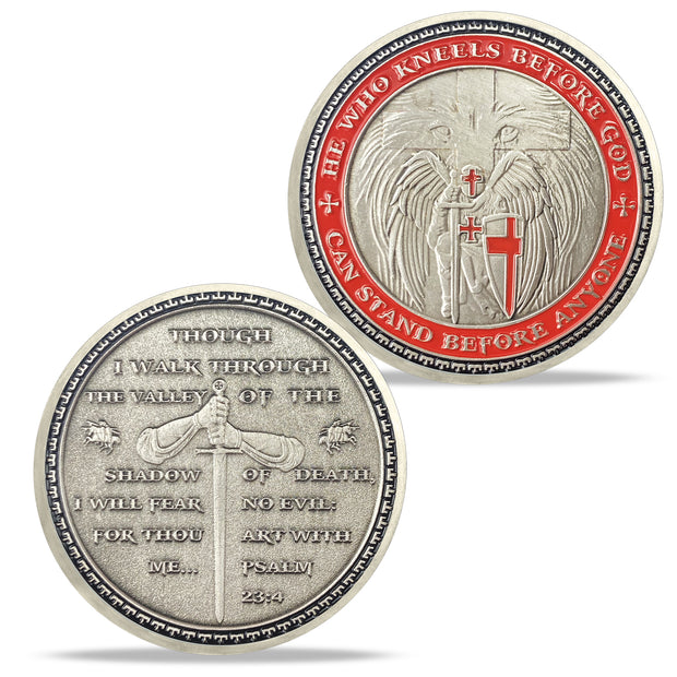 Knight Guardian Challenge Coin