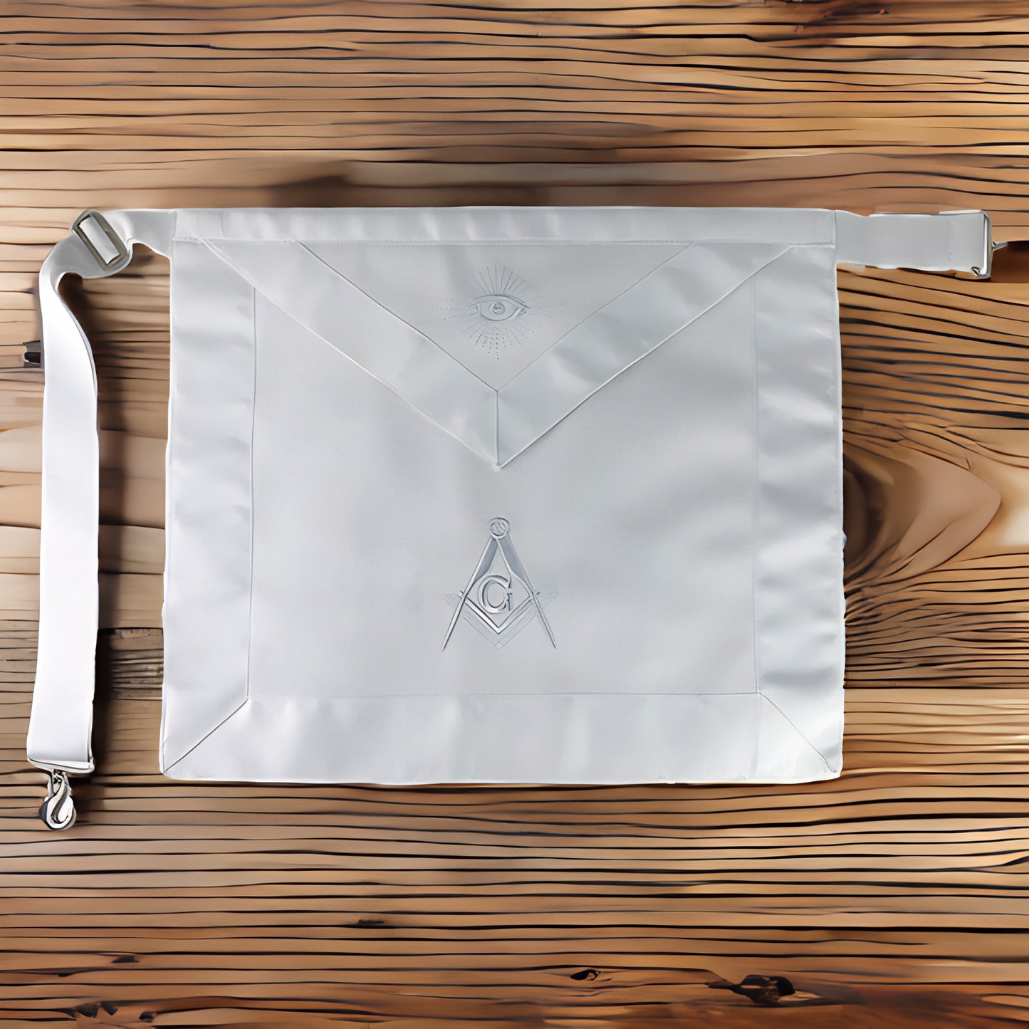 Masonic Blue Lodge Master Regalia Mason White Apron