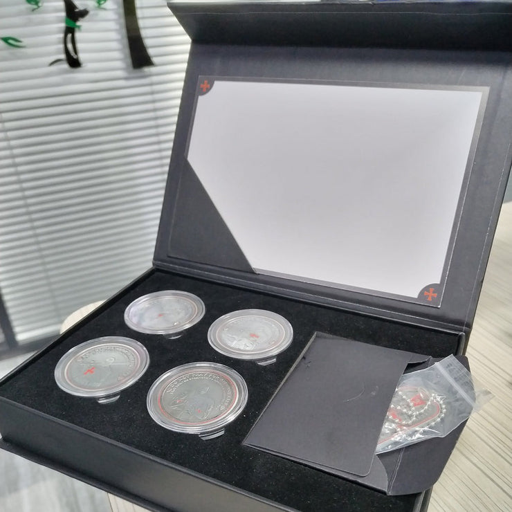 Knights Templar Challenge Coin Gift Box