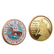 Armor of the Gods Battle Knights Challenge Coins-Atsknsk