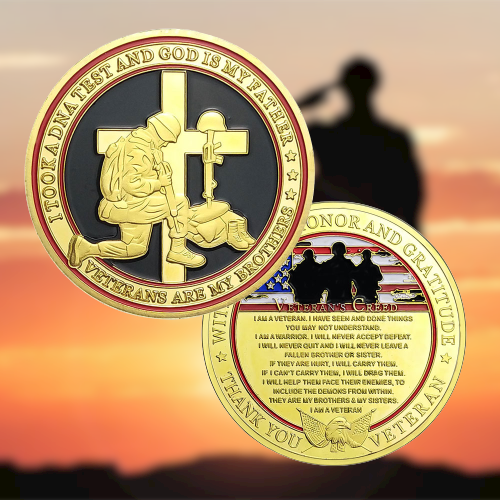 With Respect Honor And Gratitude Military Challenge Coins