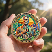 Sunlight Father Sobriety Coin