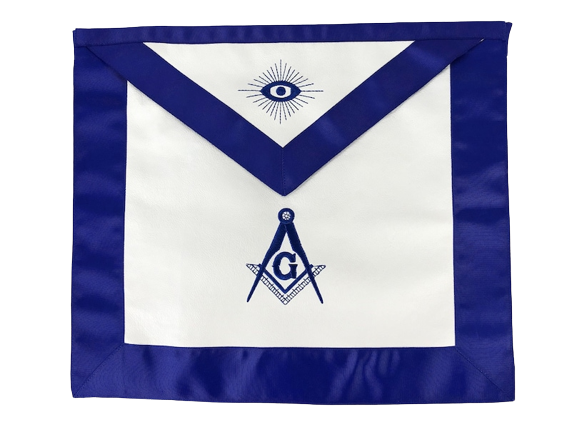 Masonic Blue Lodge Master Mason Apron