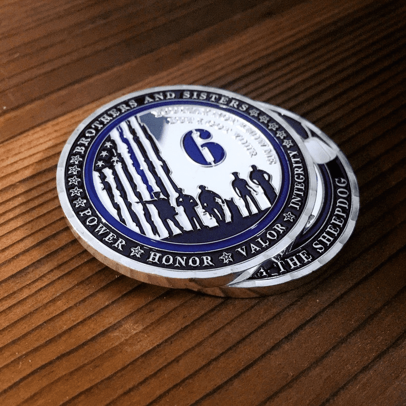 I Got Your Six Police Challenge Coin