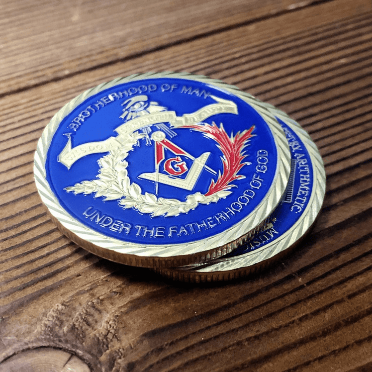 Brotherhood of Freemasonry's Challenge Coin