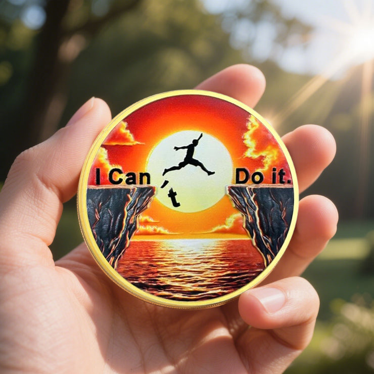 I CAN Motivational Challenge Sobriety Coin