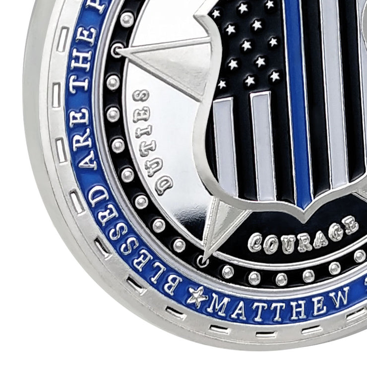 Sheriff & K9 Challenge Coin Law Enforcement Shield Badge Police Collectible Medallion