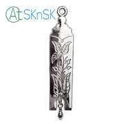 Masonic Junior Warden Silver Jewel Pendant the Plumb