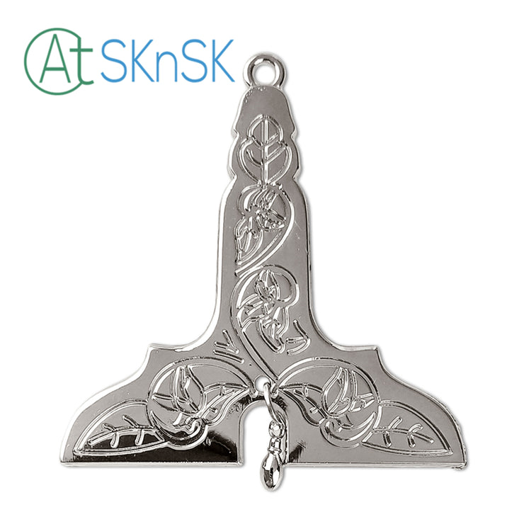 Masonic Senior Warden Silver Jewel Pendant the Level