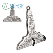 Masonic Senior Warden Silver Jewel Pendant the Level