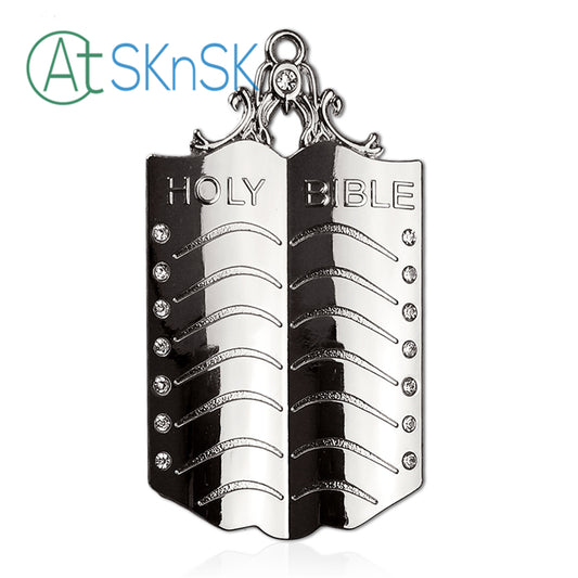 Masonic Chaplain Silver Jewel Pendant the Holy Bible