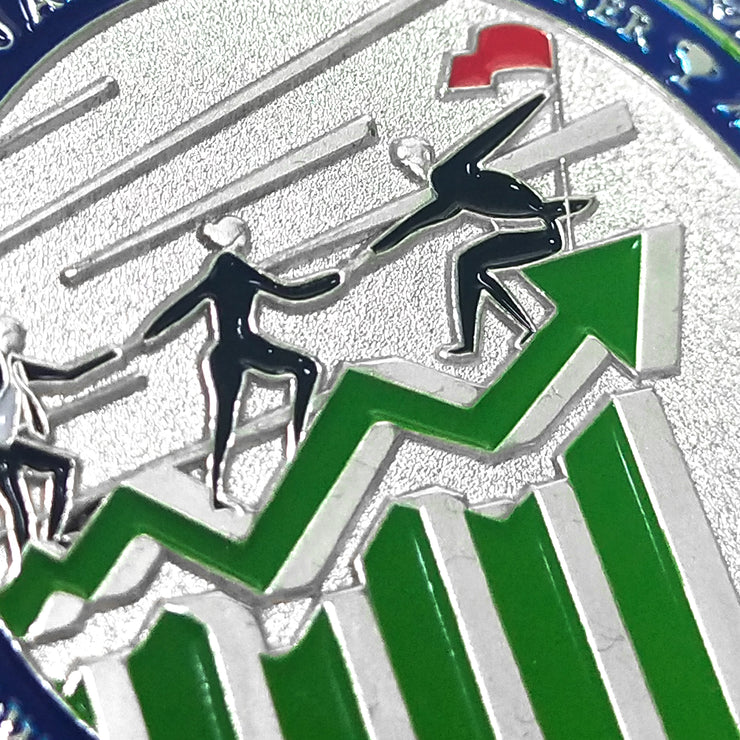 Encouragement Challenge Coin-Employee Appreciation Gifts Inspirational Thank You Coin for Students and Cowokers-Green Arrow