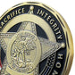 Law Enforcement Challenge Coin Sheriff Five Pointed Star Featured Police Officers Gift