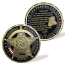 Law Enforcement Challenge Coin Sheriff Five Pointed Star Featured Poli ...