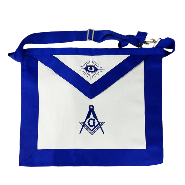 Masonic Blue Lodge Master Mason Apron