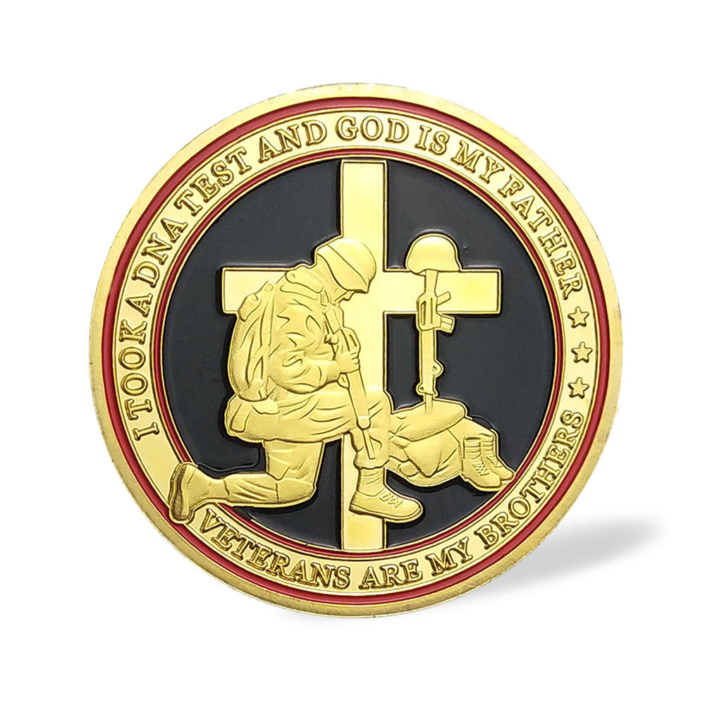 United States Veteran Creed Challenge Coin
