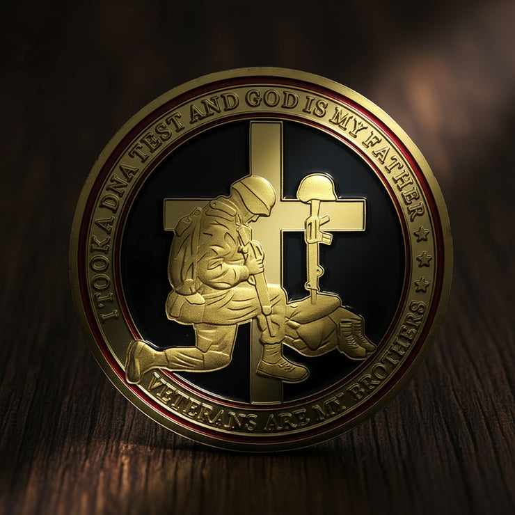 United States Veteran Creed Challenge Coin
