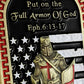 Put on The Whole Armor of God Dog Tag Pendant Necklace