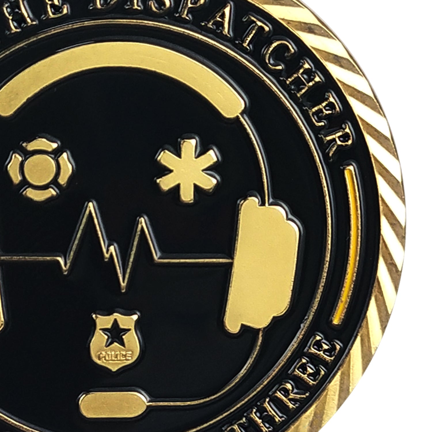 911 Dispatcher A Thin Yellow Line Challenge Coin