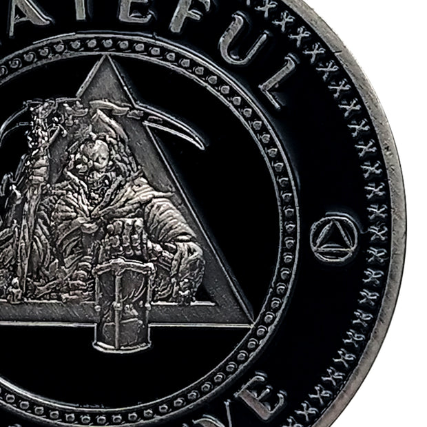 Trine Guidence Challenge Coin Change the Thing Flip Coin Token