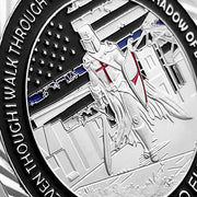Police Justice Warrior Blue Lives Matter Challenge Coin